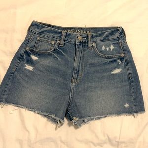 AE Denim Mom Shorts NWOT